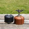 BLUE CRAFT Gas Canister Cover Propane Cylinder Cover PU Leather Protective Cover for Gas Tank Fuel Tank Camping Protector Storage Bag Gas Cylinder Tank Accessories (Black, 250g/230g) view 4