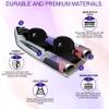 11' Inflatable Kayak with Drop Stitch Floor 1 Person 2 Person Adult Blow up Kayaks Foldable Boat Canoe, Modern Grey view 3