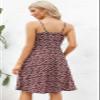 Berydress Casual Summer Dresses 2025 Vacation Outfits Spaghetti Strap Sexy Backless Button Down Beach Boho Floral Midi Dress (XL, 6046-BD Floral) view 2