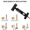 CYSKY 2 in 1 Upgraded Needle Driver Insertion Tool with Hydraulic Hose Cutter for MTB Road Bike, Olive Banjo Fitting Insert Install Tool (Black) view 3