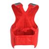 Wesing Boxing Chest Guard for Men Women Kids Boxing Chest Protector Sanda Kickboxing MMA Muay Thai Black Boxing Chest Guard Body Protector Boxing Protective Gear (L, Red) view 2