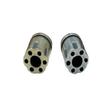2pcs Bullet Casing Silver & Yellow EDC Out Brass Knife Beads Umbrella Rope Cord Outdoor Knife Pendant Paracord Lanyard Bead view 1