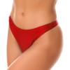 Alvivi Women's Stretch Nylon Underwear Solid Color Rave Bottoms Thongs Underpants Red Large view 2