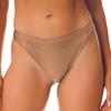 easyforever Women Shiny Metallic Low Rise Panty Briefs High Cut Ballet Dance Underwear Shorts Panties Bottoms Coffee Medium view 2
