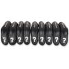 BIG TEETH Golf Hybrid Iron Head Cover 9Pcs Hybrid Head Covers Set Long Hybrid Iron Covers, Golf Club Covers W/Big NO. for Cleveland Launcher, Cobra T Rail Hybrid Irons (Custom 9pc) view 2