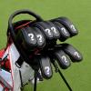 BIG TEETH Golf Hybrid Iron Head Cover 9Pcs Hybrid Head Covers Set Long Hybrid Iron Covers, Golf Club Covers W/Big NO. for Cleveland Launcher, Cobra T Rail Hybrid Irons (Custom 9pc) view 3