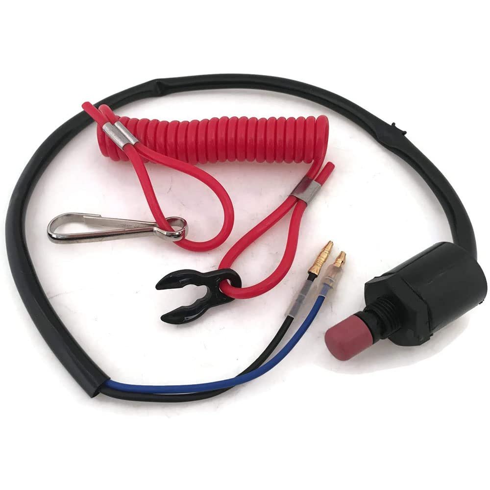 Boat Motor Emergency Stop Switch Stopswitch 37820-92E00 for Suzuki Marine Outboard DF DT 4HP - 100HP 2/4-stroke Engine