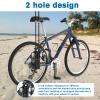 Fishing Rod Holder, Secures Fishing Pole to Bicycle,2 Tubes Rod Holder, Holds 2 Rods, Easy to Mount, Rod Rack for Bicycle Fishing view 4