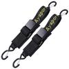 Ayaport Boat Tie Down Straps to Trailer Boat Transom Strap 4 feet x 2 inch Heavy Duty Nylon Kayak Canoe Jet Ski Bow and Stern Tie-Downs 2 Pack (2 inch x 4 feet) view 1