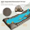 MEETPEAK Camping Pad, Foot Press Inflatable Sleeping Pad Extra Thick Lightweight Camping Sleeping Mat Ultralight Compact Waterproof Air Mattress for Outdoor Hiking Hammock Backpacking Sleeping Bag view 2