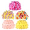 1pc Flower Swim Cap for Women Comfortable and Breathable Swimming Hat for Long Hair Lightweight Design Ear Protection for Summer Pool and Beach Activities Red view 1