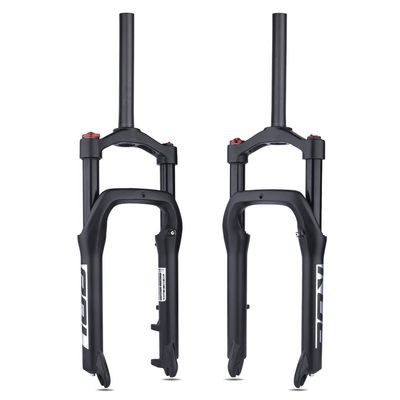BOLANY Snow Beach Bike Suspension Fork 20 inch 4.0 Tire Fat Bicycle Air Front Fork Travel 120mm