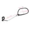 Bikes Mirrors for Handlebars, 2 Pcs 360 Adjust Rotatable Bikes Mirror, Wide Angle Safe Shockproof Bikes Mirrors Road, Bikes Handlebar Rearview Mirror for Mountain Road Adult Bikes, Ebike view 3