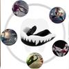 3 Pack Kids Youth Mouth Guard Football Sports Braces Mouthguards for Mouthpiece Boys Teeth for MMA Boxing Rugby Kickboxing Taekwondo Softball Lacrosse to Braces EVA (Black,White) view 2