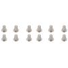 Pilipane Colorful/Silver/Black tita nium Alloy Bikes Rotor Screw for Road Bikes Mountain Bike(M5x10 Silver), 12 Pcs Bikes Disc Brake Bolts, 12 Pcs Bikes Disc Brake Bolts, Colorful/Silver/Bike Bolts view 4