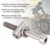 Bike Bolt,M5X30/35/40Mm Titanium Bolts,For Bike Bicycle Seatpost Screw Seatpost Fixed Bolt Round Head Screw For Bicycle Seat Tube(M5x30-Titanium), M5X30/35/40Mm Titanium Bolts,Bike Bolt,For Bike view 2