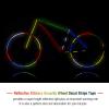 bikes Cycling Reflective Stickers Security Wheel Decal Stripe Tape(Green) , 2 Rolls bikes Decals , 2 Rolls bikes Decals , bikes Cycling Reflective StBicycle Reflective Sticker bikes Reflective T view 3