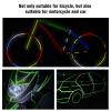bikes Cycling Reflective Stickers Security Wheel Decal Stripe Tape(Green) , 2 Rolls bikes Decals , 2 Rolls bikes Decals , bikes Cycling Reflective StBicycle Reflective Sticker bikes Reflective T view 4
