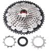 Chromium-molybdenum Steel 32/36/42/46T Road Bike Freewheel Cassette Sprocket Bicycle Replacement Accesso (12-Silver),9/10/11/12 Speed Bike Cassette, 9/10/11/12 Speed Bike Cassette, Chromium-moly view 1