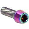 Pilipane tita nium Alloy M5 by 18mm Bolts Screw with Washers Set for Bikes Stem(4pcs), Bikes Stem Bolts, Bikes Stem Bolts, tita nium Alloy M5 by 18mm? BoBike Brake Screws Brake Lever Screws M view 3