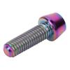 Pilipane tita nium Alloy M5 by 18mm Bolts Screw with Washers Set for Bikes Stem(4pcs), Bikes Stem Bolts, Bikes Stem Bolts, tita nium Alloy M5 by 18mm? BoBike Brake Screws Brake Lever Screws M view 4