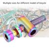 Bike Bolt,M5X30/35/40Mm Titanium Bolts,For Bike Bicycle Seatpost Screw Seatpost Fixed Bolt Round Head Screw For Bicycle Seat Tube(M5x35-Symphony), M5X30/35/40Mm Titanium Bolts,Bike Bolt,For Bike view 3