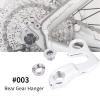 for Mountain Road Bike Bicycle(silver)(003),12pcs T25 Titanium Alloy Bike Torx Head Bolts Screws Fastener For Bike Bicycle(1.6 * 2.4in), 12pcs T25 Titanium Alloy Bike Torx Head Bolts Screrear ge view 2