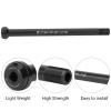 Bike Thru Axle Fork Mount Rack Adapter,Thru Axle Hub Adapter,Bicycle Wheel Fork Axle for 142 * 12 and 1.0 Thread Pitch Frame Quick Release Skewer, Thru Axle Hub Adapter,Bike Thru Axle Fork Mount Ra view 2