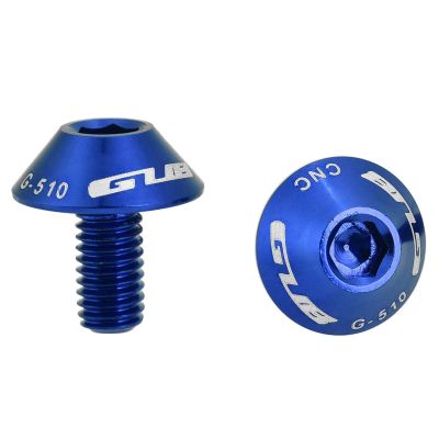 bikes Water Bottle Cage Bolts , bikes Brake Rotor Bolts , Gub G 510 2Pcs M5 * 12Mm bikes bike Water Bottle Cage Holder Bracket Screw Bolts(Multiple Colour)( Blue) , bikes Brake Rotor Bolts , bikes W