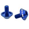 bikes Water Bottle Cage Bolts , bikes Brake Rotor Bolts , Gub G 510 2Pcs M5 * 12Mm bikes bike Water Bottle Cage Holder Bracket Screw Bolts(Multiple Colour)( Blue) , bikes Brake Rotor Bolts , bikes W view 4