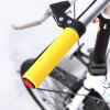 Avoid Skid Shock Proof Silicone Gel Bikes Handle Bar with End Plugs, Bikes Handlebar Grips, Comfortable Ergonomic Hand Grip(Yellow), Bikes Handlebar Grips, Avoid Skid Shock Proof Silicahandlebar Grip view 2