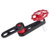 Single Speeded Bike Adjuster,Bicycle Tensioner,Folding Bike Chain Stabilizer, Rear Derailleur Chains Guide,for Road Racing Bike, Bicycle, Bicycle Tensioner,Single Speeded Bike Adjuster,FolSingle view 2
