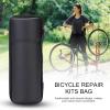 Portable Bikes Repair Kits Tools Bag, Bikes Bike Storage Bag for Cycling, Bikes Pack Accessories(Pure Black & Carbon Black)(Plain Black), Bikes Bike Storage Bag for Cycling, Portable Bicybicyc view 3