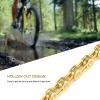 Bicycle Chain,Bike Chain, 11 Speed Bike Chain,Ultralight Hollow-Out Chain 116 Links Replacement Parts For Fixed Gear Road Bikes Bicycles, Bike Chain, Bicycle Chain, 11 Speed Bike Chain,Ultbike c view 2