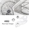 for Mountain Road Bike Bicycle(silver)(002),12pcs T25 Titanium Alloy Bike Torx Head Bolts Screws Fastener For Bike Bicycle(1.6 * 2.4in), 12pcs T25 Titanium Alloy Bike Torx Head Bolts Screrear ge view 2