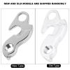 for Mountain Road Bike Bicycle(silver)(002),12pcs T25 Titanium Alloy Bike Torx Head Bolts Screws Fastener For Bike Bicycle(1.6 * 2.4in), 12pcs T25 Titanium Alloy Bike Torx Head Bolts Screrear ge view 3