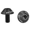 bikes Water Bottle Cage Bolts , bikes Brake Rotor Bolts , Gub G 510 2Pcs M5 * 12Mm bikes bike Water Bottle Cage Holder Bracket Screw Bolts(Multiple Colour)( Black) , bikes Brake Rotor Bolts , bikes view 1