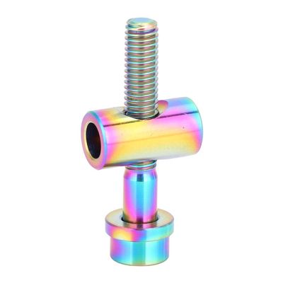 Bike Bolt,M5X30/35/40Mm Titanium Bolts,For Bike Bicycle Seatpost Screw Seatpost Fixed Bolt Round Head Screw For Bicycle Seat Tube(M5x40-Symphony), M5X30/35/40Mm Titanium Bolts,Bike Bolt,For Bike