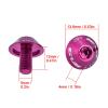 bikes Water Bottle Cage Bolts , bikes Brake Rotor Bolts , Gub G 510 2Pcs M5 * 12Mm bikes bike Water Bottle Cage Holder Bracket Screw Bolts(Multiple Colour)(Purple) , bikes Brake Rotor Bolts , bikes view 2