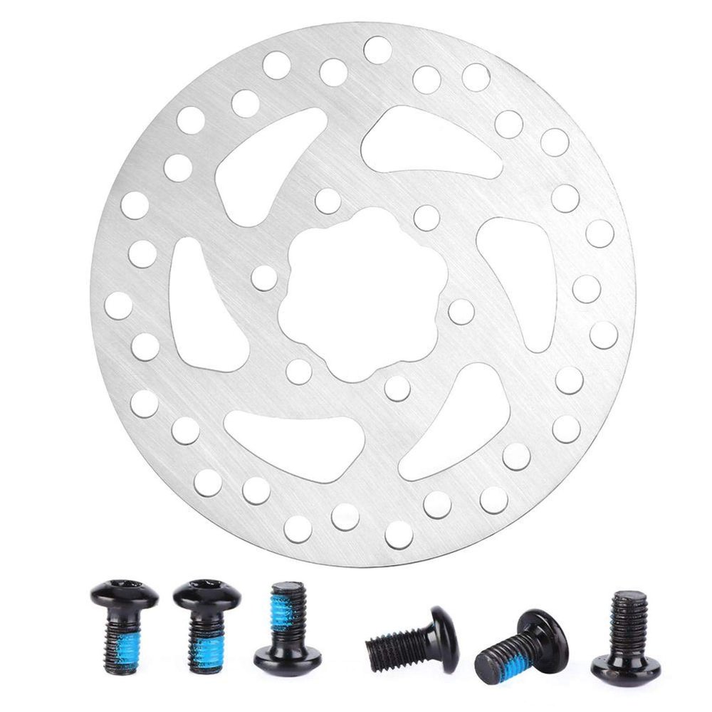 Disc Brake Rotor with 6 Bolts , Stainless Steel bikes Disc Brake Rotor for Most bikes Road bikes Mountain bikes , bikes Brake Rotors(180mm)