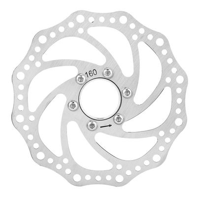 Bikes Disc Brake Rotor for Ebikes, 160Mm Bikes Disc Brake Rotor with 6 Bolts, Mountain Bikes and Sports Bikes, 160Mm Bikes Disc Brake Rotor with 6 Bolts, Bikes Dbrake Rotor Bikes Brake Rotor Brake d