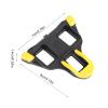 1 Pair Pedal Cleat Cover, Road Bikes Cleats, Bikes Pedal Cleat Cover, Bikes Cleat Set for Indoor Outdoor Cycling Road Bikes Bike, Road Bikes Cleats, 1 Pair Pedal Cleat Cover, Bikes Pedal Cleat C view 3