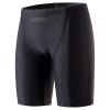 MY KILOMETRE Boys' Jammer Swimsuit with Drawstring Training Swimwear for Kids Endurance Boys Youth Swim Shorts Kids Swimsuit Black view 1