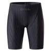 MY KILOMETRE Boys' Jammer Swimsuit with Drawstring Training Swimwear for Kids Endurance Boys Youth Swim Shorts Kids Swimsuit Black view 4