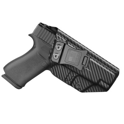 G48 Holster IWB Kydex Fit: Glock 48 & Glock 48 MOS Pistol  Inside Waistband Concealed Carry  Adjustable Cant & 'Posi-Click' Retention  No Wear or Jitter - Trigger Guard - USA Made