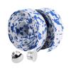Soft Bikes Bar Tape Handle Wrap with 2 Bar Plugs for Touring Cycling and Road Racing 2PCS Per Set(Blue+ White), Bikes Handlebar Tape Bandage, Bikes Handlebar Tape Bandage, Soft Bikes Bar TapeBi view 1