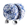 Soft Bikes Bar Tape Handle Wrap with 2 Bar Plugs for Touring Cycling and Road Racing 2PCS Per Set(Blue+ White), Bikes Handlebar Tape Bandage, Bikes Handlebar Tape Bandage, Soft Bikes Bar TapeBi view 3