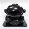 NAUTICAL COLLECTION Decorative Divers Helmet Solid Steel & Aluminum Scuba Diving Helmet 18" Diving Helmet Replica US Navy Mark V in Black Antique Finish with Wooden Base view 3
