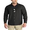 Outdoor Ventures Men's UPF 50+ UV Sun Protection SPF Hiking Shirt Long Sleeve Lightweight Quick Dry for Safari Travel Fishing Black view 1