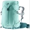 Deuter Trail 28L SL Backpack for Biking, Hiking & Trekking with Narrow Fit, U-Frame & Superior Breathability - Glacier-Deepsea view 1